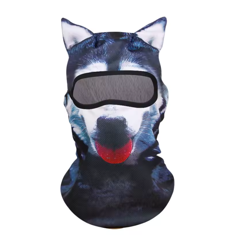 Husky ski mask