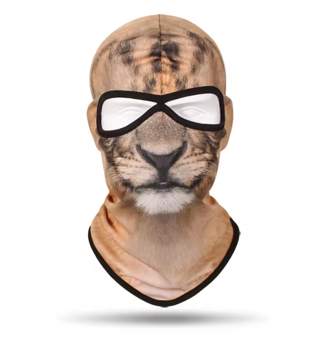 Lion ski mask