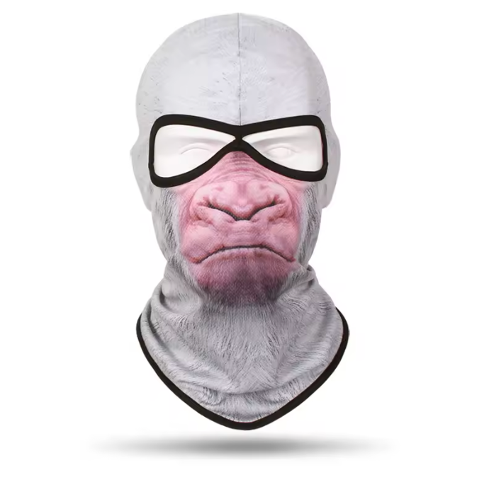 White Gorilla ski mask