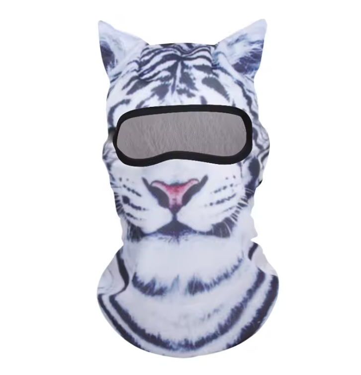 White Tiger ski mask